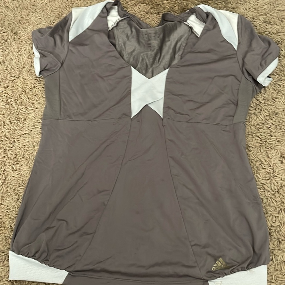 Adidas track suit size small.